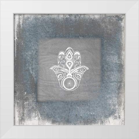 GypsyYoga V2 1 White Modern Wood Framed Art Print by LightBoxJournal