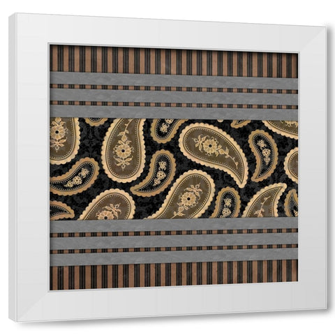 GypsyHorse CollectionSurfacePattern V1 12 White Modern Wood Framed Art Print by LightBoxJournal