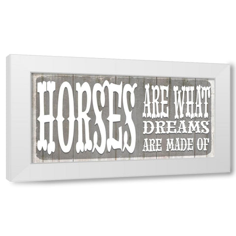GypsyHorse CollectionSurfacePattern V4 13 White Modern Wood Framed Art Print by LightBoxJournal