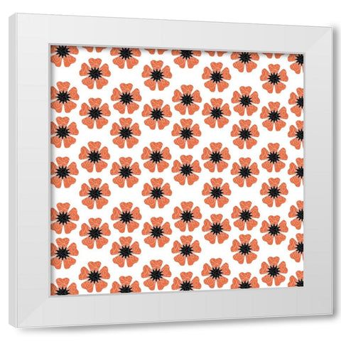 GypsyHorseCollectionSurfacePattern V1 V15 1 White Modern Wood Framed Art Print by LightBoxJournal