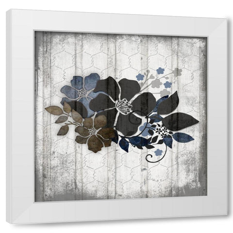 MyFarmMyWay V1 White Modern Wood Framed Art Print by LightBoxJournal