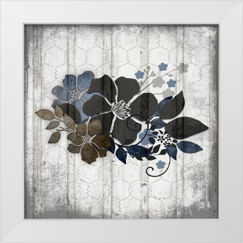 MyFarmMyWay V1 White Modern Wood Framed Art Print by LightBoxJournal