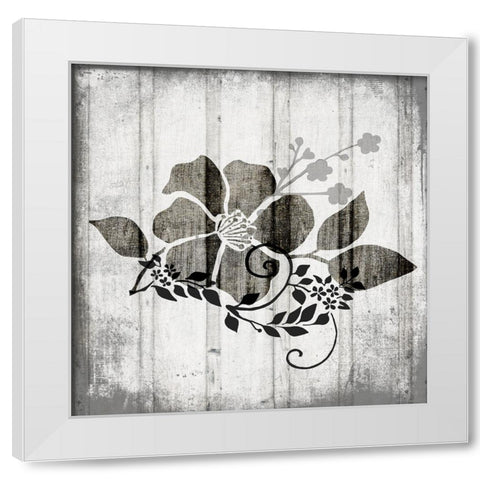 MyFarmMyWay V4 White Modern Wood Framed Art Print by LightBoxJournal