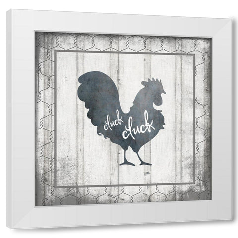 MyFarmMyWay V5 6 White Modern Wood Framed Art Print by LightBoxJournal