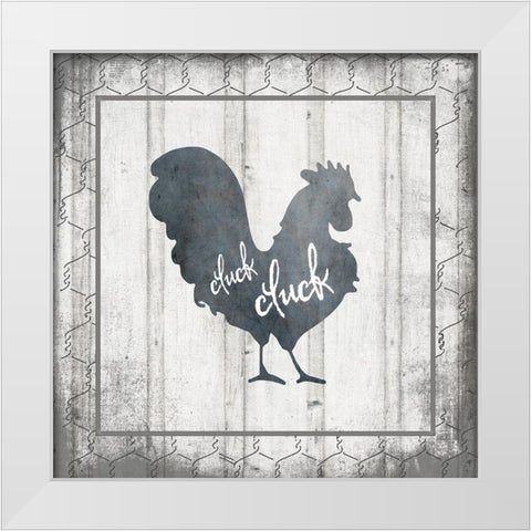 MyFarmMyWay V5 6 White Modern Wood Framed Art Print by LightBoxJournal