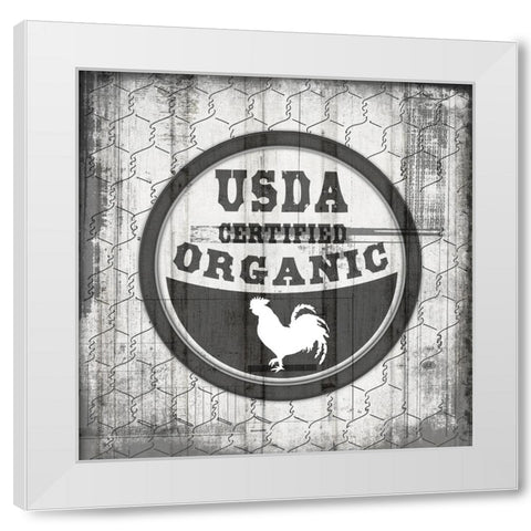 MyFarmMyWay V7 V5 White Modern Wood Framed Art Print by LightBoxJournal