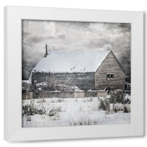 MyFarmMyWayPhotos 1 White Modern Wood Framed Art Print by LightBoxJournal