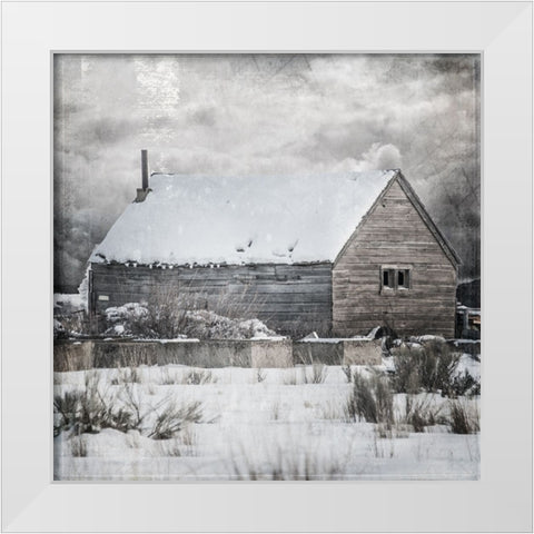 MyFarmMyWayPhotos 1 White Modern Wood Framed Art Print by LightBoxJournal