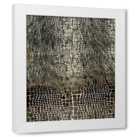 Animal_SurfacePattern V1 3 White Modern Wood Framed Art Print by LightBoxJournal