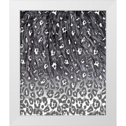 Animal_SurfacePattern V1 12 White Modern Wood Framed Art Print by LightBoxJournal