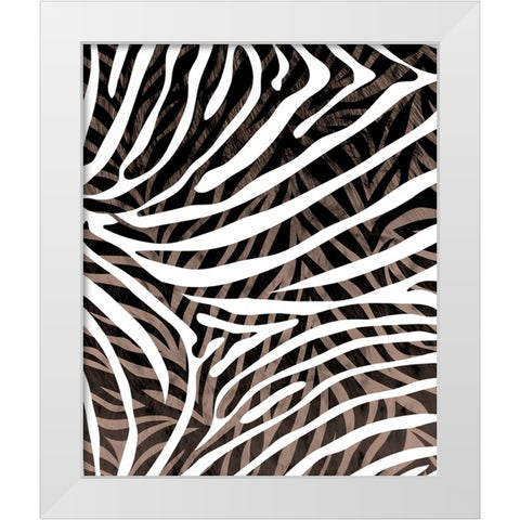Animal_SurfacePattern V1 16 White Modern Wood Framed Art Print by LightBoxJournal