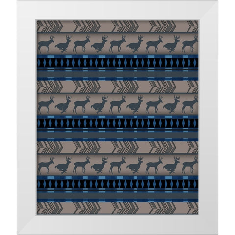 Running Meadows BPS White Modern Wood Framed Art Print by LightBoxJournal