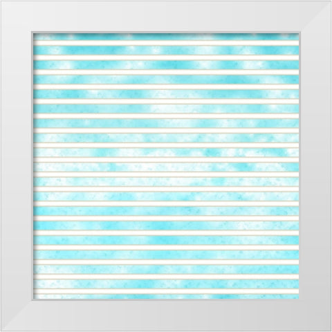 Card Design 4A_4 White Modern Wood Framed Art Print by LightBoxJournal