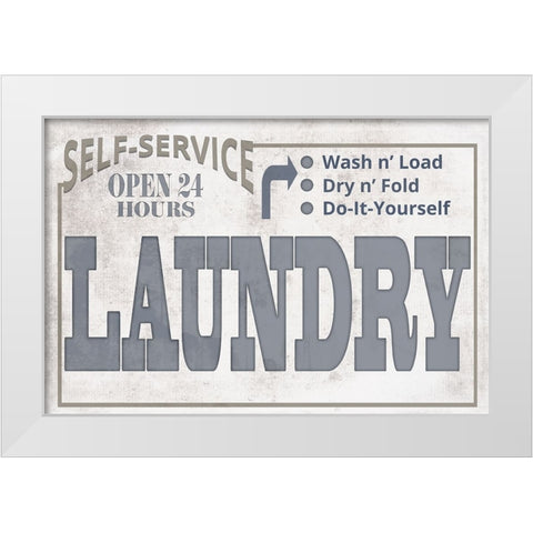 Mudroom 19 White Modern Wood Framed Art Print by LightBoxJournal