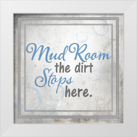 Mudroom 23 White Modern Wood Framed Art Print by LightBoxJournal