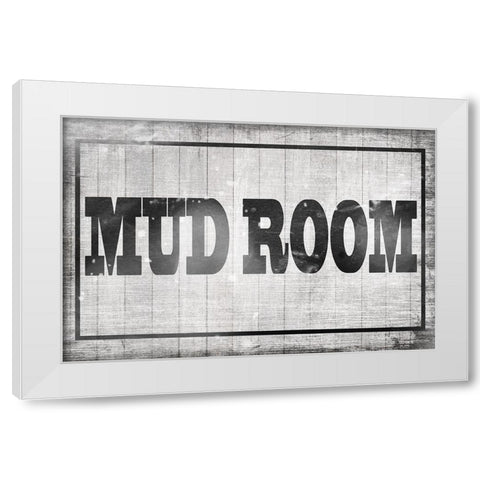 Mudroom 34 White Modern Wood Framed Art Print by LightBoxJournal