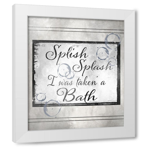 BelovedBath_13 White Modern Wood Framed Art Print by LightBoxJournal