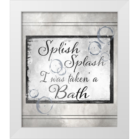 BelovedBath_13 White Modern Wood Framed Art Print by LightBoxJournal