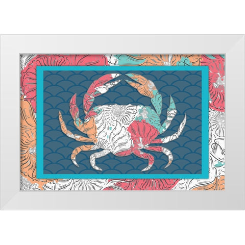 Sea Side BoHo 5 White Modern Wood Framed Art Print by LightBoxJournal