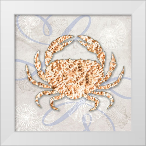 Sea Side Gypsy V4 White Modern Wood Framed Art Print by LightBoxJournal