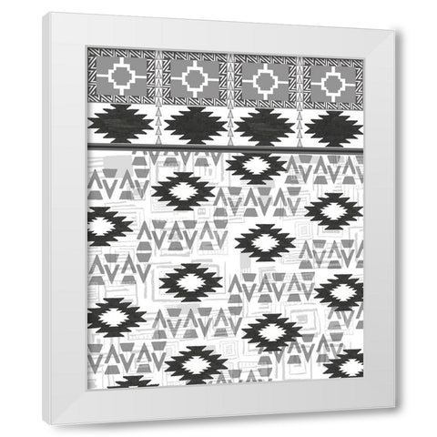 SouthWest Style 1 White Modern Wood Framed Art Print by LightBoxJournal