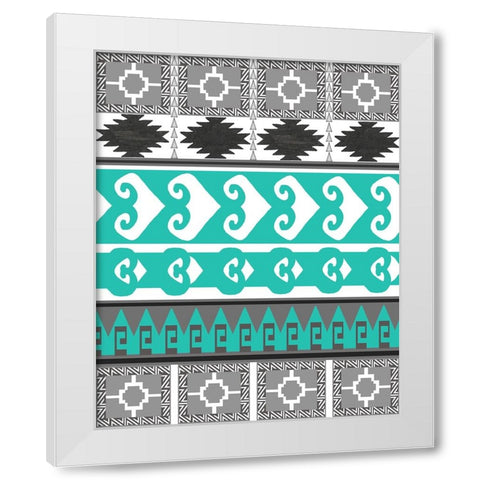 SouthWest Style 2 White Modern Wood Framed Art Print by LightBoxJournal