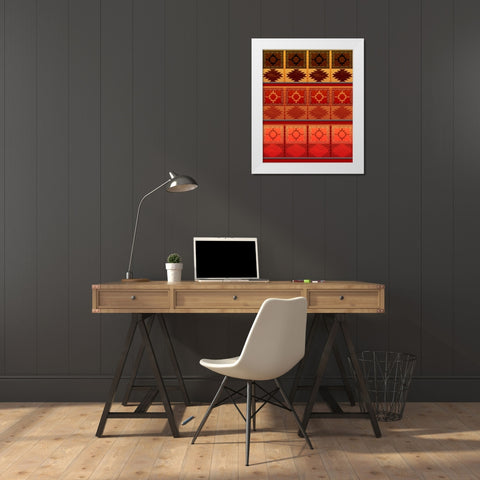 SouthWestStyle 1 White Modern Wood Framed Art Print by LightBoxJournal