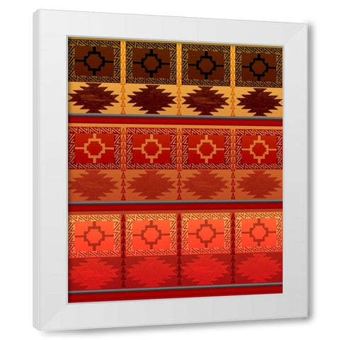 SouthWestStyle 1 White Modern Wood Framed Art Print by LightBoxJournal