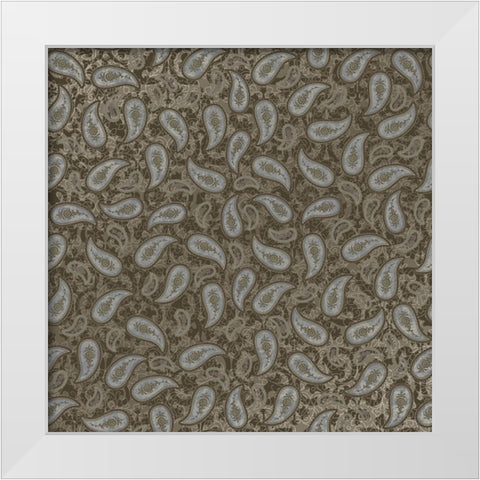 Time Less Scarf 1 White Modern Wood Framed Art Print by LightBoxJournal