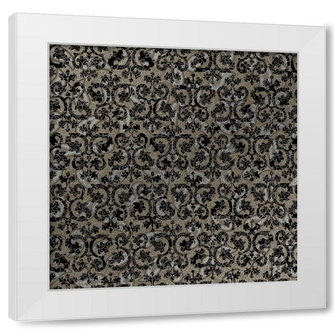Time Less Scarf 4 White Modern Wood Framed Art Print by LightBoxJournal