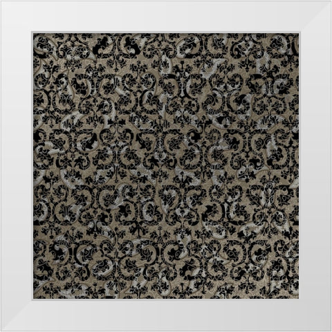 Time Less Scarf 4 White Modern Wood Framed Art Print by LightBoxJournal