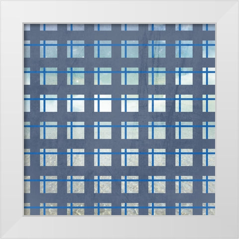 Signs_SeaLife_Repeat2 White Modern Wood Framed Art Print by LightBoxJournal