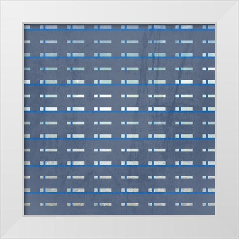 Signs_SeaLife_Repeat3 White Modern Wood Framed Art Print by LightBoxJournal