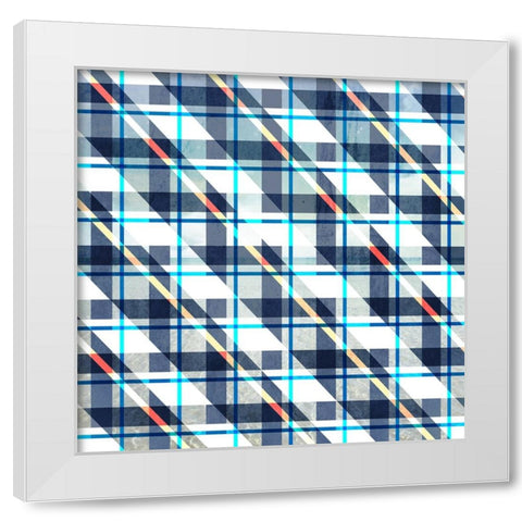 Signs_SeaLife_Repeat8 White Modern Wood Framed Art Print by LightBoxJournal