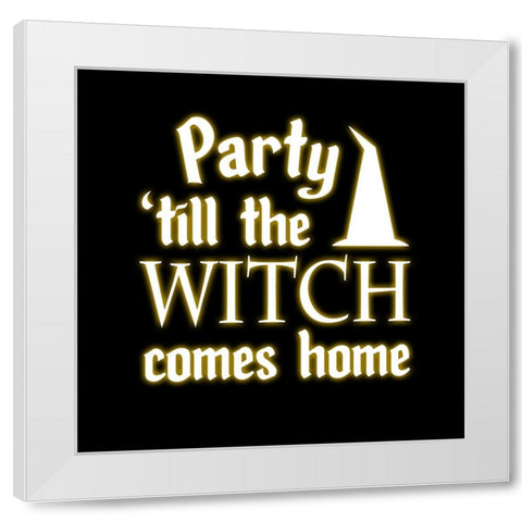 Hocus Pocus 09 White Modern Wood Framed Art Print by LightBoxJournal