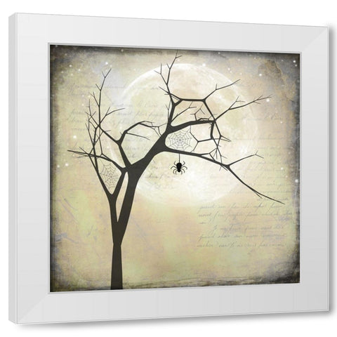 Say Boo 08 White Modern Wood Framed Art Print by LightBoxJournal