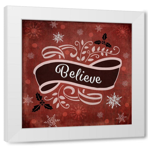 25 Days TilChristmas 020 White Modern Wood Framed Art Print by LightBoxJournal