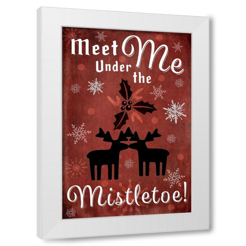 25 Days TilChristmas 027 White Modern Wood Framed Art Print by LightBoxJournal