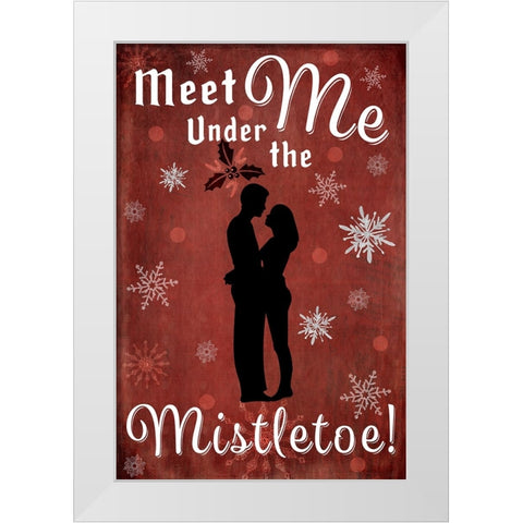 25 Days TilChristmas 033 White Modern Wood Framed Art Print by LightBoxJournal