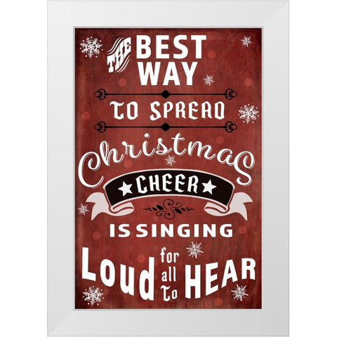 25 Days TilChristmas 035 White Modern Wood Framed Art Print by LightBoxJournal