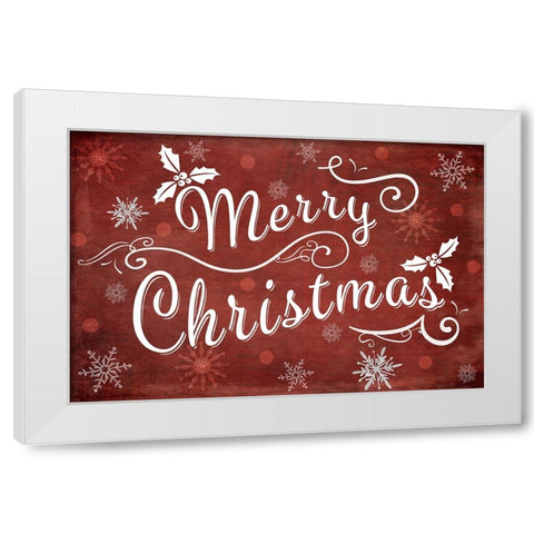 25 Days TilChristmas 037 White Modern Wood Framed Art Print by LightBoxJournal
