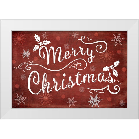 25 Days TilChristmas 037 White Modern Wood Framed Art Print by LightBoxJournal