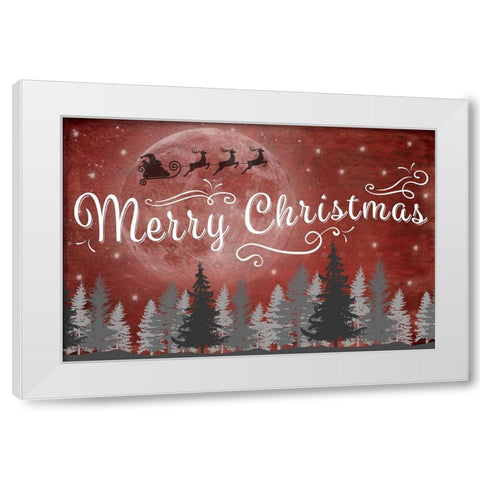 25 Days TilChristmas 038 White Modern Wood Framed Art Print by LightBoxJournal