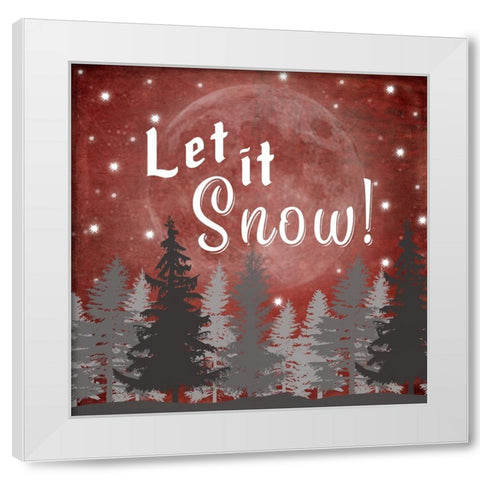 25 Days TilChristmas 039 White Modern Wood Framed Art Print by LightBoxJournal