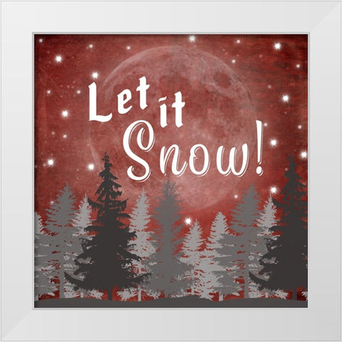 25 Days TilChristmas 039 White Modern Wood Framed Art Print by LightBoxJournal