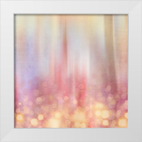 Gypsy Cherry Background White Modern Wood Framed Art Print by LightBoxJournal