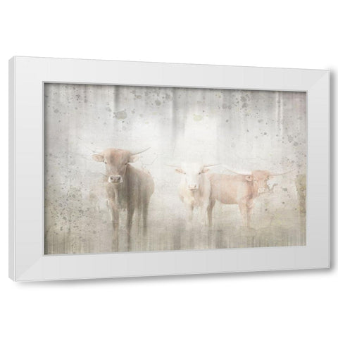 Antique Farm 08 White Modern Wood Framed Art Print by LightBoxJournal