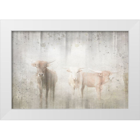 Antique Farm 08 White Modern Wood Framed Art Print by LightBoxJournal