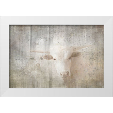 Antique Farm 10 White Modern Wood Framed Art Print by LightBoxJournal