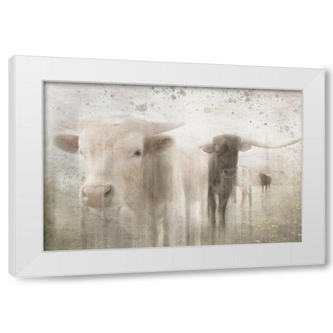 Antique Farm 17 White Modern Wood Framed Art Print by LightBoxJournal